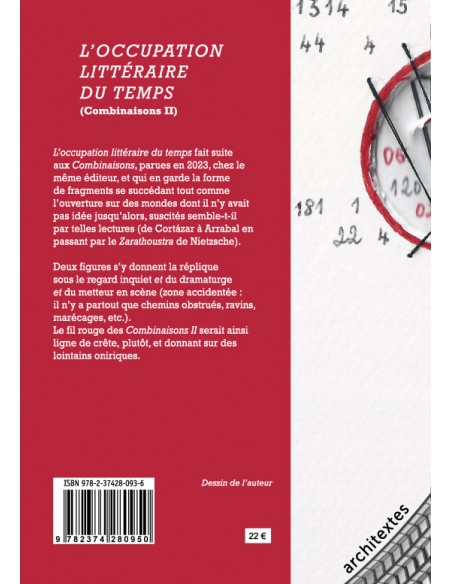 L'occupation littéraire du temps par DENIS FERDINANDE